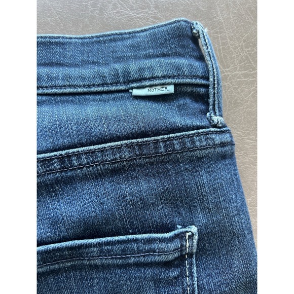 Mother Women's Blue Jeans Size 29 The Mid Rise Dazzler Ankle - Picture 9 of 13